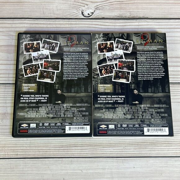 IP Man 1 & 2 DVD Donnie Yen Import Movie w/Slipcover Case Cantonese/Chinese VG - Picture 6 of 13